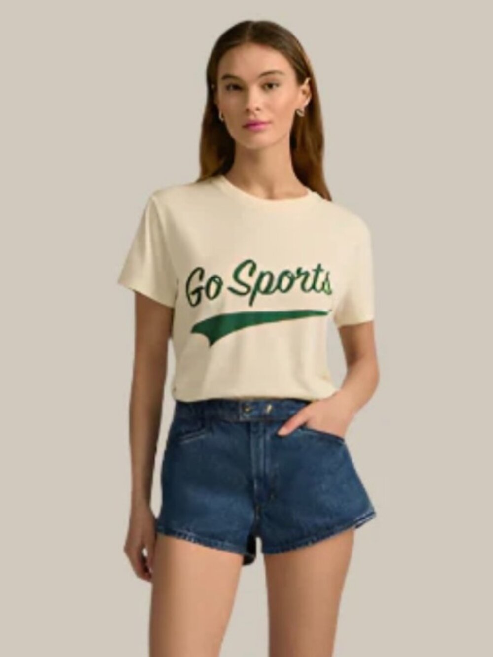 NWT Favorite Daughter Go Sports T-Shirt - Size M